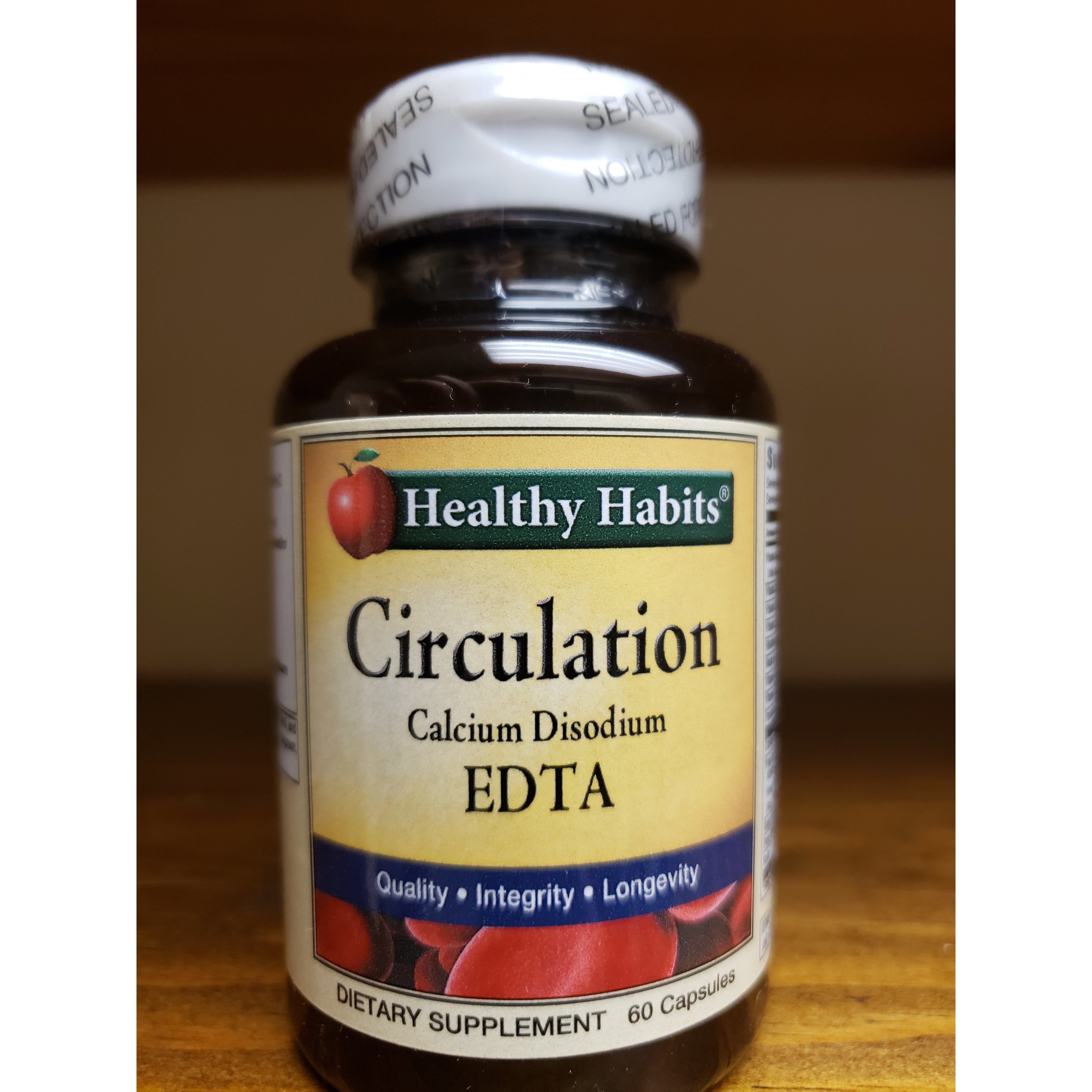 Healthy Habits - Circulation Calsium Disodium EDTA - 60 caps
